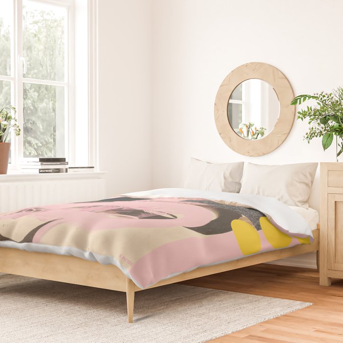 abstract daydream snake mix deep stage Duvet Cover Gallery Image 2