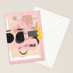 abstract daydream snake mix deep stage Stationery Card Gallery Image 2
