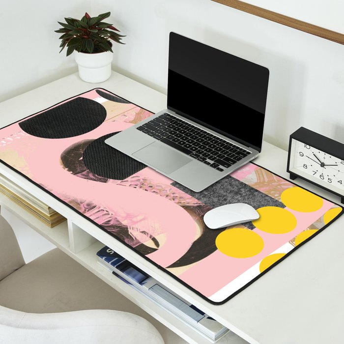 abstract daydream snake mix deep stage Desk Mat Gallery Image 2