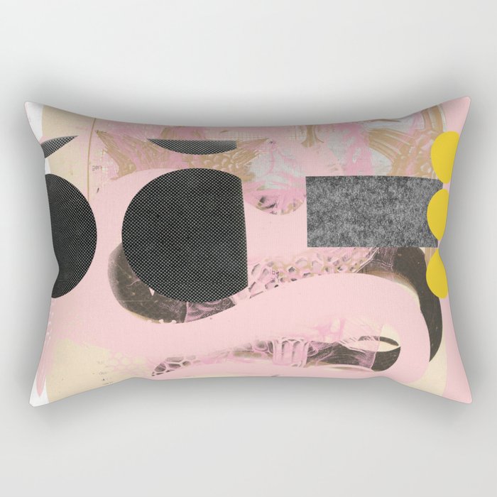 abstract daydream snake mix deep stage Rectangular Pillow Gallery Image 2