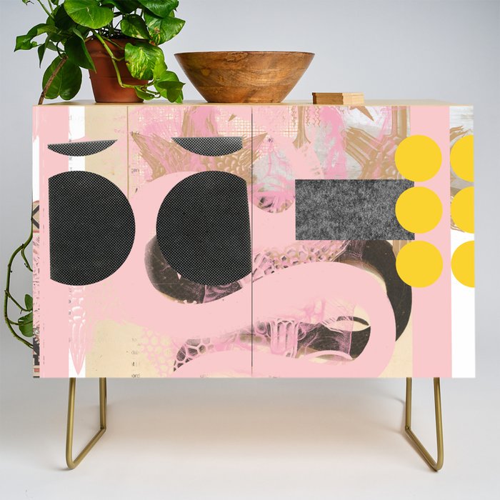 abstract daydream snake mix deep stage Credenza Gallery Image 1