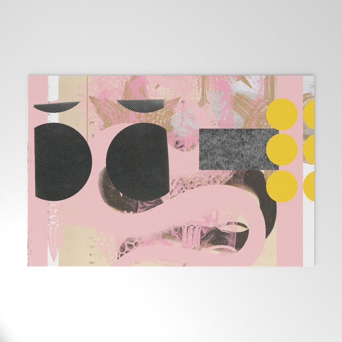 abstract daydream snake mix deep stage Welcome Mat Gallery Image 1