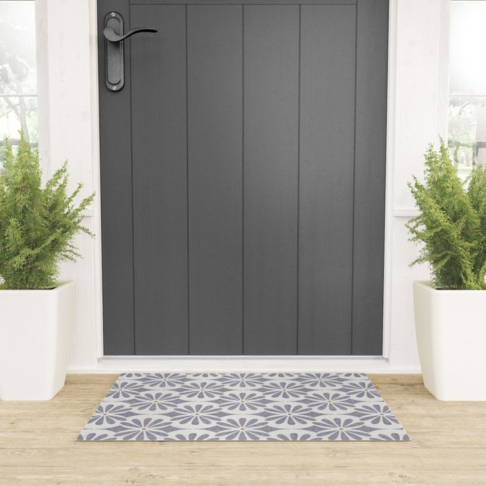 Solstice Boho Geometric Provence Welcome Mat Gallery Image 3