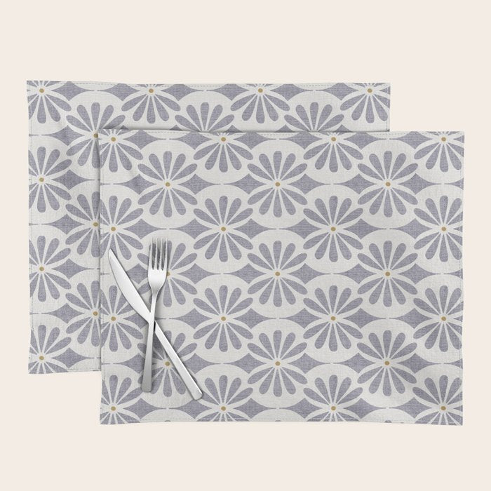 Solstice Boho Geometric Provence Placemat Gallery Image 1