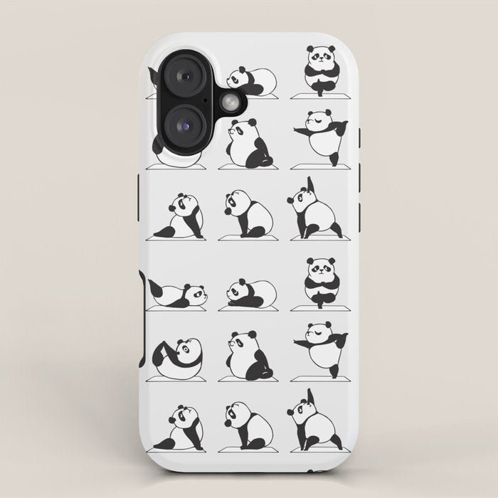 Panda Yoga iPhone Case Gallery Image 1