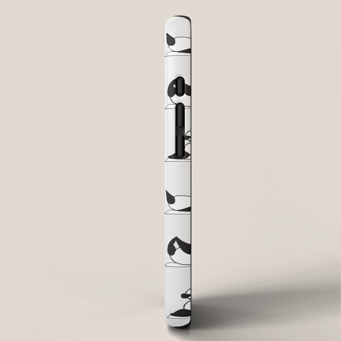 Panda Yoga iPhone Case Gallery Image 2