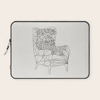 Cat and Plant 19 Laptop Sleeve Gallery Image 1