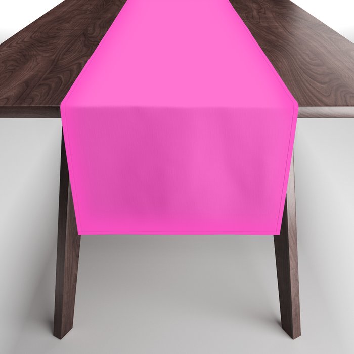 Solid magenta colour  Table Runner Gallery Image 1