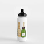 Champagne Bottles Water Bottle Gallery Image 2