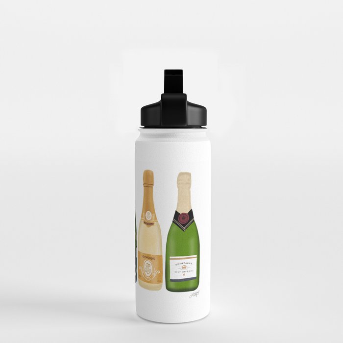 Champagne Bottles Water Bottle Gallery Image 2
