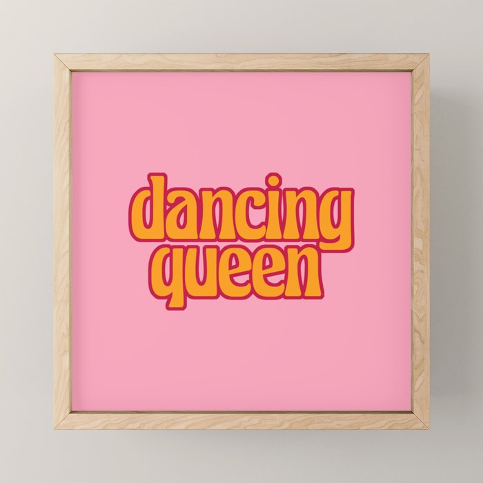 dancing queen Mini Art Print Gallery Image 1
