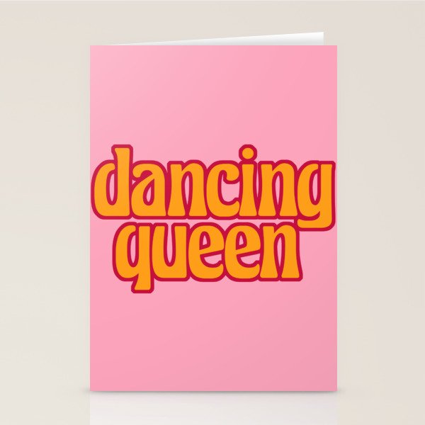 dancing queen Stationery Card Gallery Image 1