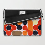 Mid-century geometry no4 Laptop Sleeve Gallery Image 2