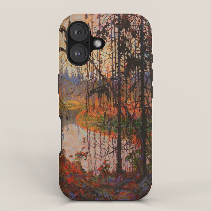 Tom Thomson Northern River 1915 Canadian Landscape Artist iPhone Case Gallery Image 1