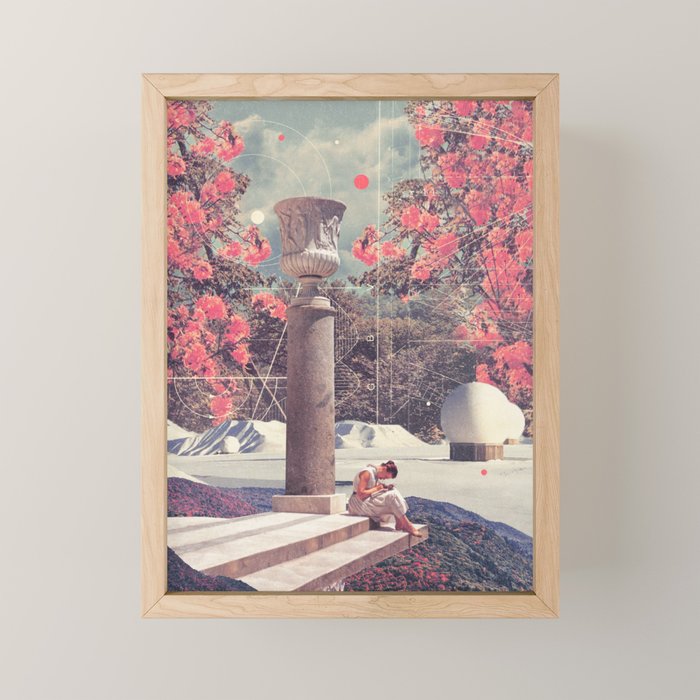 Waiting for my Loneliness to Forgive Me Mini Art Print Gallery Image 1