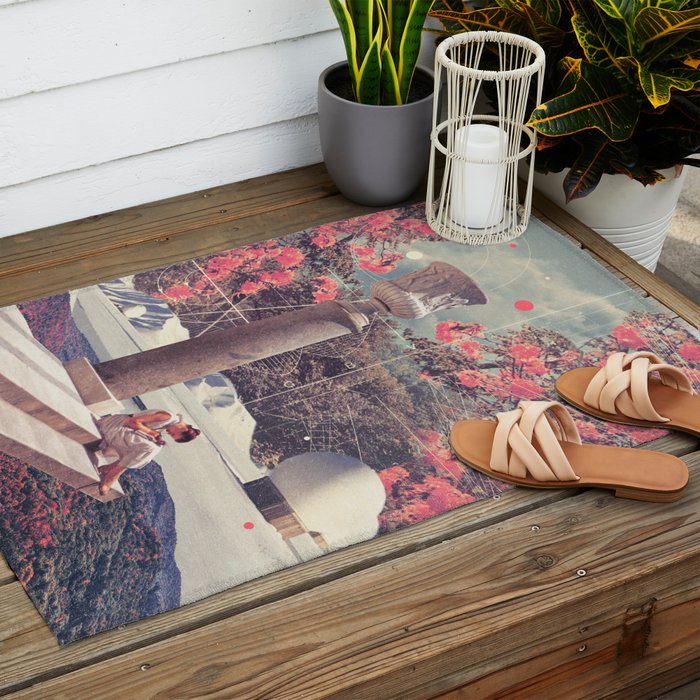 Waiting for my Loneliness to Forgive Me Outdoor Rug Gallery Image 2