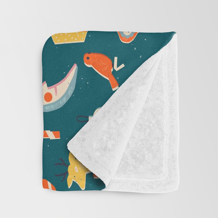 Christmas vintage toys Throw Blanket Gallery Image 3