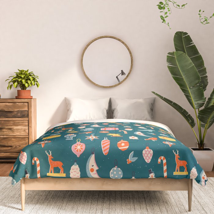 Christmas vintage toys Comforter Gallery Image 3