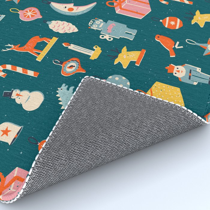 Christmas vintage toys Rug Gallery Image 4