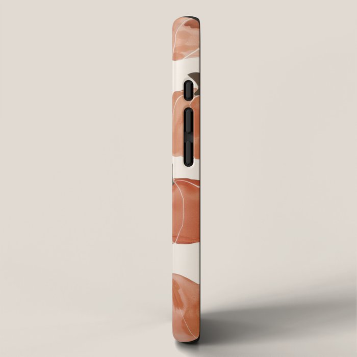 Boho Autumn Cute Pumpkins Cozy Fall Watercolor Illustration iPhone Case Gallery Image 2