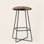 Classic Tattoo Snake vs Tiger Stool Gallery Image 1