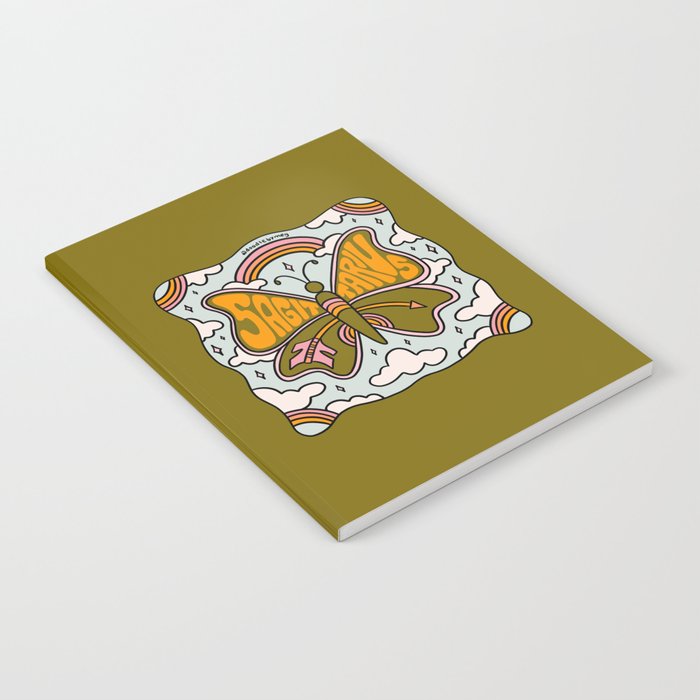 Sagittarius Butterfly Notebook Gallery Image 1