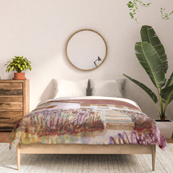 The Old Country Farm in Rustic Brown - Farm House Decor Comforter Gallery Image 3