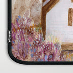 The Old Country Farm in Rustic Brown - Farm House Decor Laptop Sleeve Gallery Image 3