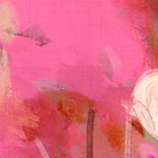 pink floral illusion abstract art Coffee Mug Gallery Image 2