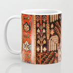Floral Persian Bakhtiari Rug Print Coffee Mug Gallery Image 3