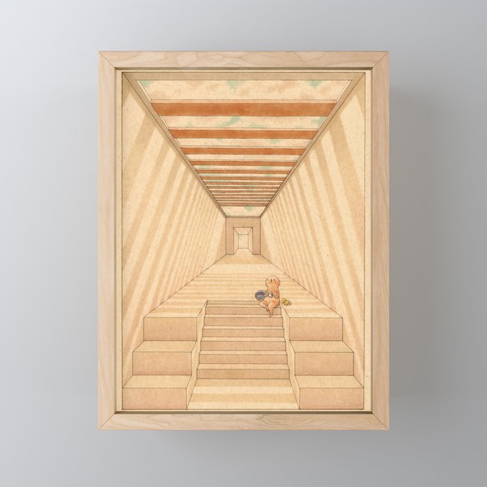 Hallway Mini Art Print Gallery Image 1
