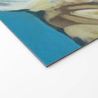 Shiner the Golden Retriever Portrait Welcome Mat Gallery Image 2