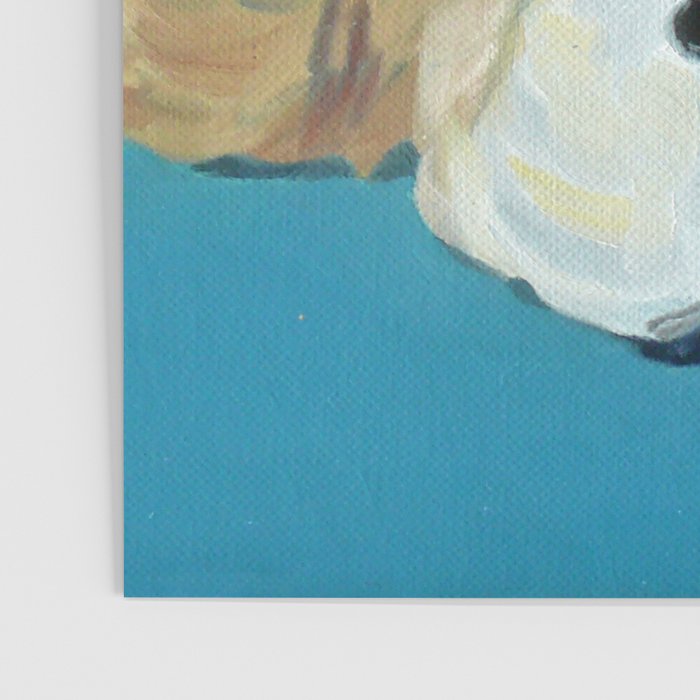 Shiner the Golden Retriever Portrait Poster Gallery Image 3