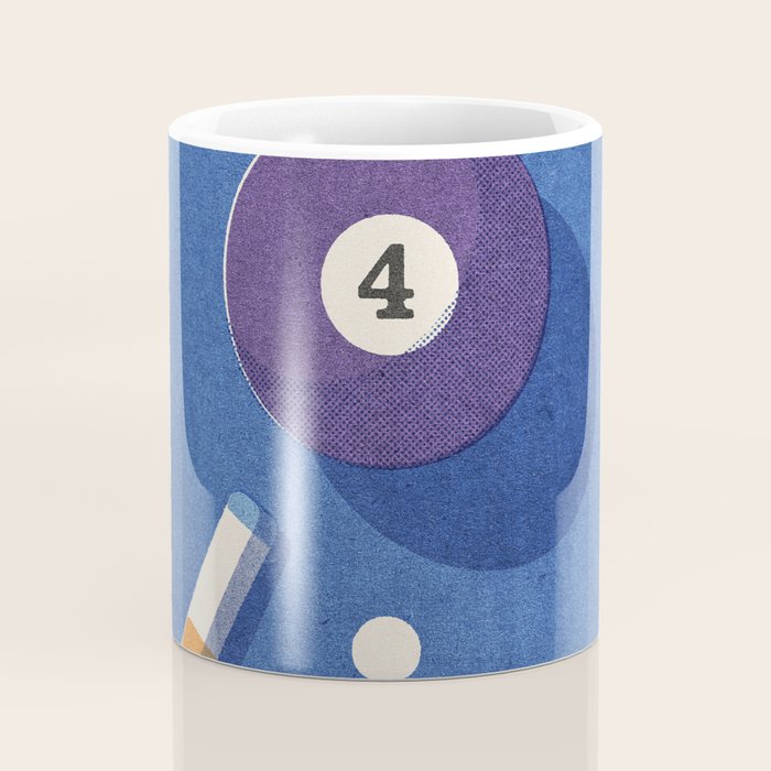 BALLS / Billiards - ball 4 I Coffee Mug Gallery Image 4