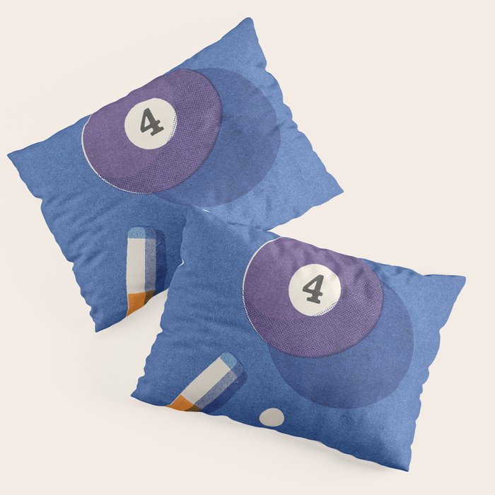 BALLS / Billiards - ball 4 I Pillow Sham Gallery Image 3