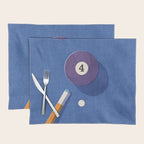 BALLS / Billiards - ball 4 I Placemat Gallery Image 1