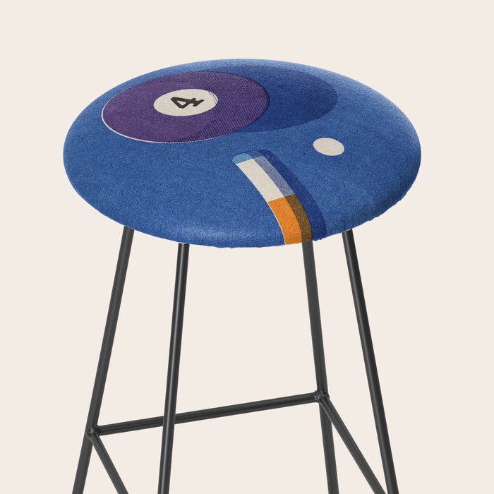 BALLS / Billiards - ball 4 I Stool Gallery Image 2