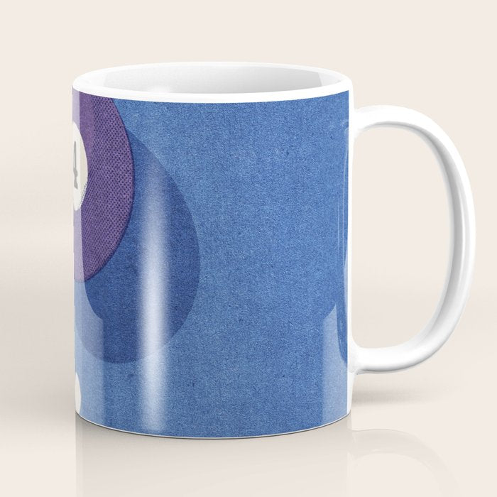 BALLS / Billiards - ball 4 I Coffee Mug Gallery Image 1