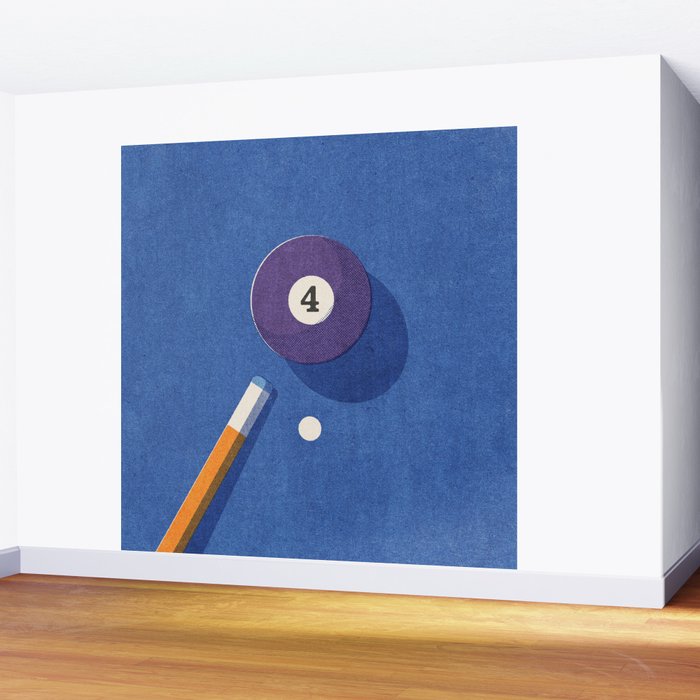 BALLS / Billiards - ball 4 I Wall Mural Gallery Image 2