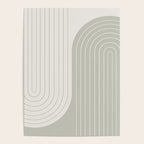Two Tone Line Curvature LXIII Poster Gallery Image 4