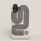 Mid Century Modern Line iPhone Case Gallery Image 1