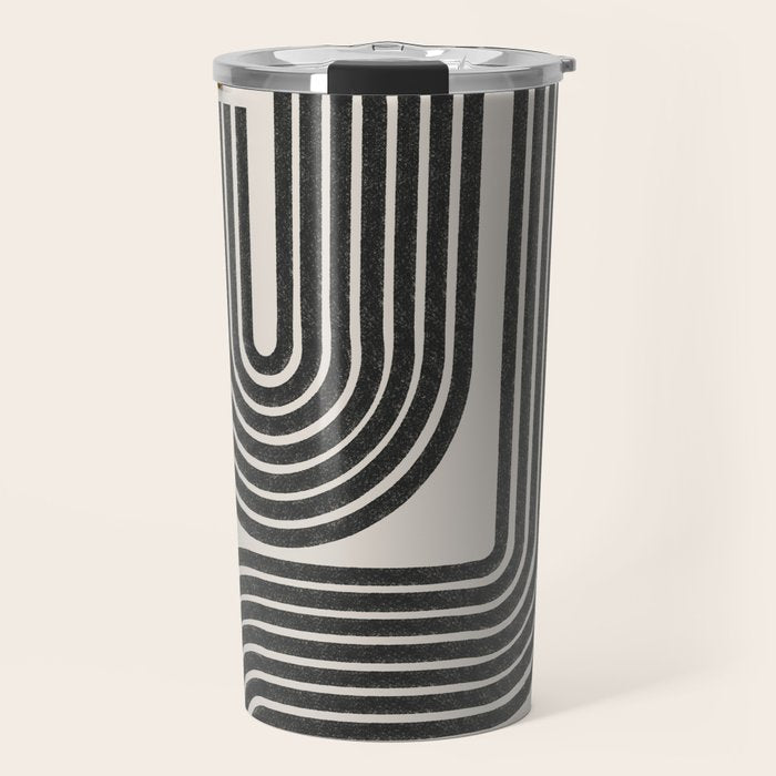 Mid Century Modern Line Travel Mug Gallery Image 1