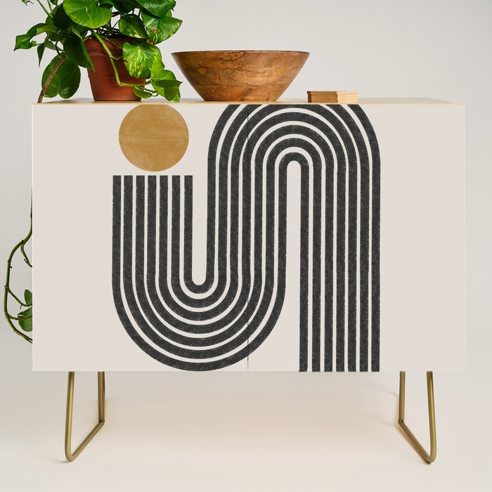 Mid Century Modern Line Credenza Gallery Image 1