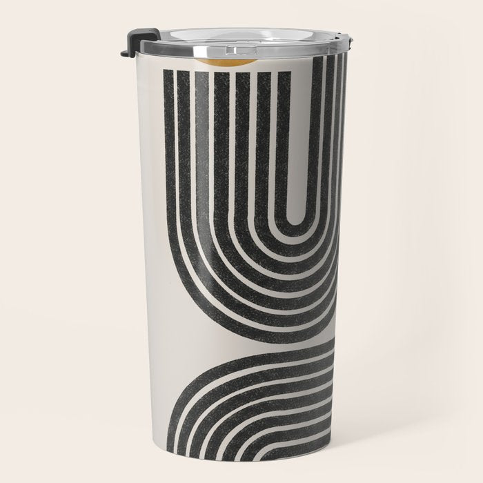 Mid Century Modern Line Travel Mug Gallery Image 3