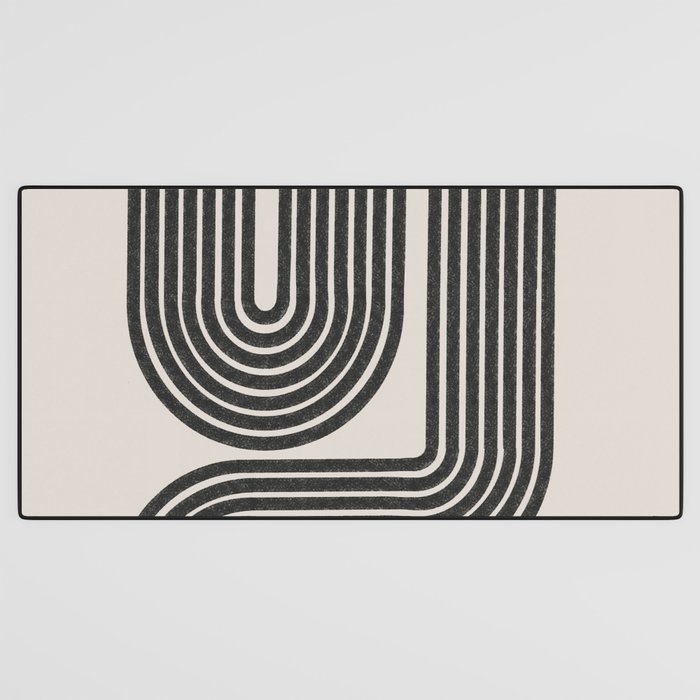 Mid Century Modern Line Desk Mat Gallery Image 3