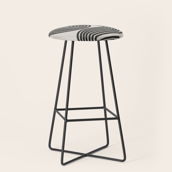 Mid Century Modern Line Stool Gallery Image 1