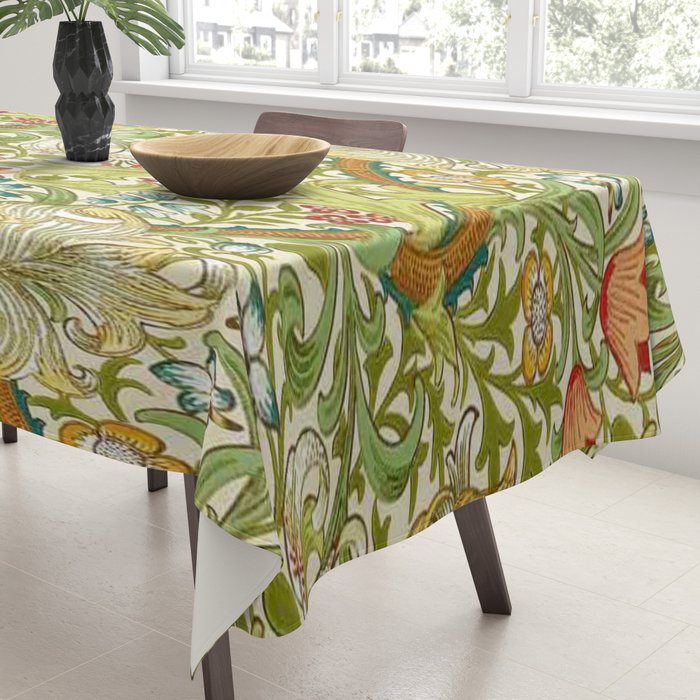 William Morris honeysucklea Tablecloth Gallery Image 3