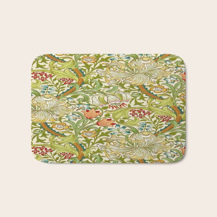 William Morris honeysucklea Bath Mat Gallery Image 1