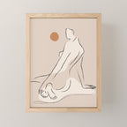 Nude 2 Mini Art Print Gallery Image 1