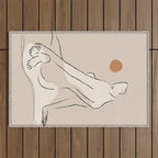 Nude 2 Outdoor Rug Gallery Image 1